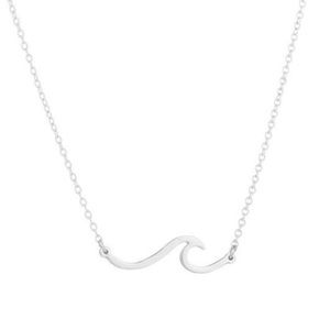 Minimalist Wave Necklace 🌊